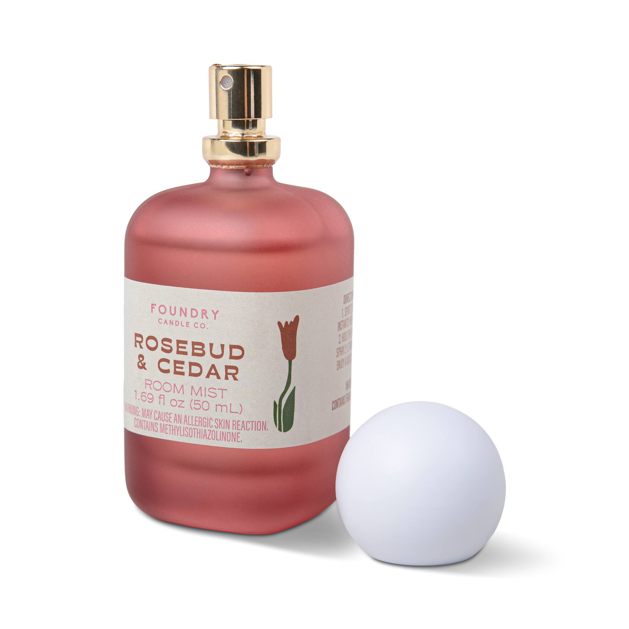 Foundry Candle Co. Rosebud & Cedar Room Mist